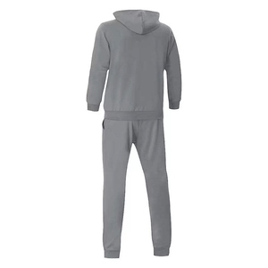 Conjunto Deportivo con Capucha para Hombre de Alta Calidad – Traje Deportivo de Color Sólido, Ropa Deportiva Informal para Gimnasio y Entrenamiento, Logotipo Personalizado - Product Image 2
