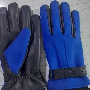 Guantes de invierno de cuero de alta calidad con diseño personalizado para actividades deportivas al aire libre - Product Image 4