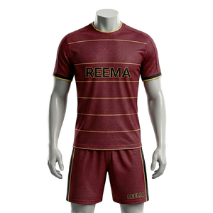 Maillots de football personnalisés de haute qualité, uniformes de football originaux d'usine, respirants, pour équipes de football, nouveaux uniformes de football haut de gamme - Product Image 1