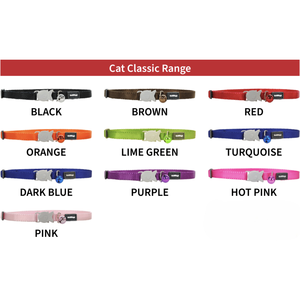 Collar para Gato/Gatito RedDingo - Gama Clásica Turquesa (Gato) - Product Image 1