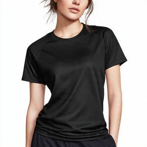 เสื้อยืดออกกำลังกายผู้ชาย ระบายอากาศ แห้งเร็ว ผ้ายืดสแปนเด็กซ์ โพลีเอสเตอร์ กระชับกล้ามเนื้อ สวมใส่สบาย เสื้อยืดกีฬาผู้หญิง - Product Image 5