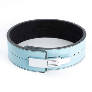 <b>Drop</b> Ship Fitness <b>Back</b> Support Squat Lever Weightlifting Weight Custom Logo Anime Leather Lifting Powerlifting Gym Belt for Men - Product Image 1