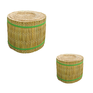 Eco friendly sedge <b>mat</b> <b>roll</b> tree protection barrier for nursery landscape use high quality natural seagrass matting for tree - Product Image 1