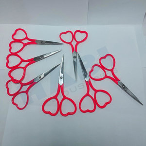 กรรไกรปักผ้ามืออาชีพ ด้ามจับเคลือบสีสแตนเลส รับทำโลโก้ กรรไกรถักไหมพรม ขายส่ง กรรไกรตัดหนังตรง - Product Image 4