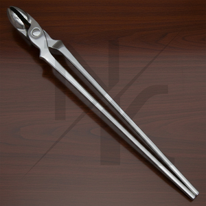 Pinces de fermeur en acier forgé thermolaqué de haute qualité pour la manipulation des sabots de cheval 6mm 8mm 10mm, outils pour cliniques vétérinaires et fondeurs - Product Image 6