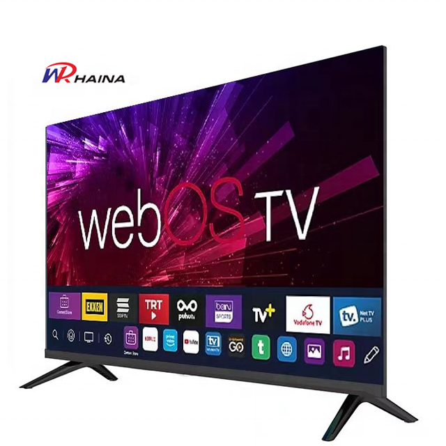 HAINA Guangzhou Verify Suppliers 4k 65 55 Television Uhd Flat Screen Tv Wholesale 32 Inch Lcd Led Smart Android Tv Television