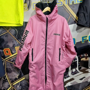Custom Waterproof Changing Robe Long Fleece Outdoor <b>Coat</b> <b>Surfing</b> Sports Apparel OEM - Product Image 1