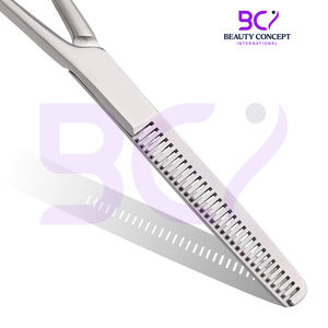 กรรไกรซอยผมแบบสองด้าน รุ่นใหม่ล่าสุด ดีไซน์ทันสมัย ฟันคมพิเศษ สำหรับช่างตัดผมมืออาชีพ ให้ผลลัพธ์การซอยผมแบบมืออาชีพ เหมาะสำหรับผู้ชายและผู้หญิง - Product Image 6