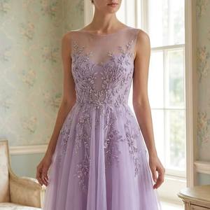 ชุดราตรีหรูหราสไตล์อาหรับดูไบ ประดับด้วยลูกปัดและเลื่อมอย่างประณีต ชุดเดรสออกงานสุดหรู ราคาขายส่ง - Product Image 1