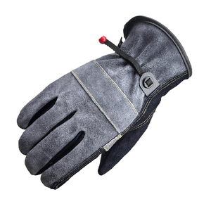 Heavy Duty Goatskin Leather Made TPR Impact Cold Resistant Safety <b>Gloves</b> Full Finger Hot Selling Safety <b>Gloves</b> - Product Image 2