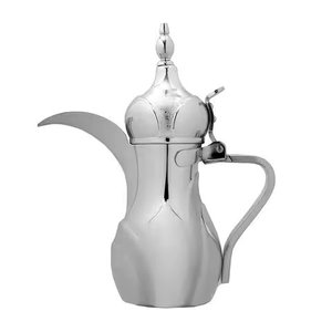 Golden Metal Arabic Coffee Dallah Turkish Style <b>Tea</b> Pot for Home & Hotels Popular <b>Kettle</b> for <b>Tea</b> & Coffee Serving Use - Product Image 3