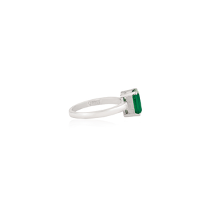 Bague fine en argent sterling 925, 100 % authentique, avec pierre précieuse onyx vert, prix de gros, pour femme, idéale pour les mariages et les soirées. - Product Image 5