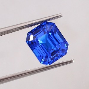 Natural Blue Spinel Radiant Cut Loose Gemstone Fine Quality Stone <b>For</b> Jewelry <b>Ring</b> Making Supply - Product Image 2