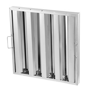 Filtres à graisse pour hotte de cuisine professionnelle en acier inoxydable 19,5 L x 19,5 H pouces pour usage hôtelier et restaurant - Product Image 1