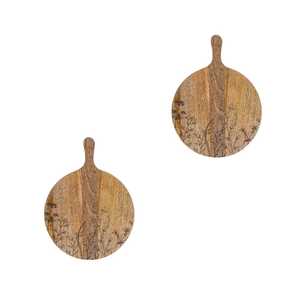 เขียงไม้ดีไซน์ใหม่ไม่ซ้ำใคร สำหรับเสิร์ฟชีส ทำด้วยมือ ทนทาน ใช้กับเครื่องล้างจานได้ - Product Image 5