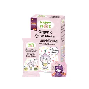 Organic Products of Thailand Happy noz Onion Sticker in Original Formula with Halloween printed High quality and premium