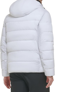 <b>Men's</b> Long Winter Coat Hooded Warm Quilted Jacket Water-resistant <b>men</b> Heavyweight Short Puffer - Product Image 2
