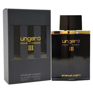 Ungaro uomo III EDT Spray 3.4 oz (100 ml) | Emanuel Ungaro - Product Image 1