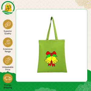 Mejor Precio de Mercado en Oferta Exclusiva: Bolsas de Regalo Navideñas de Algodón Orgánico Teñido Biodegradable con Asa para Llevar al Hombro - Product Image 2