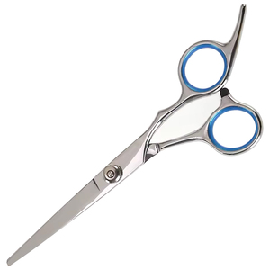 Ciseaux de coiffure professionnels de 6 pouces en gros d'usine, ciseaux de coupe de cheveux pour barbier, logo personnalisé, outils de salon de coiffure durables - Product Image 2