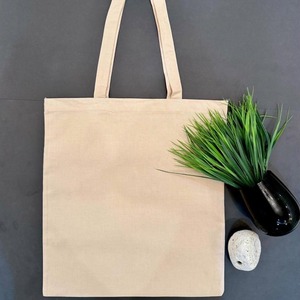 Quiet Luxury Cotton <b>Canvas</b> Tote Bag Premium Everyday Carry Shopping Bag - Product Image 6