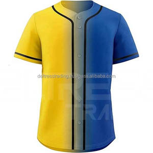 2025 uniforme deportivo personalizado de alta calidad Unisex de la mejor calidad al por mayor jersey de béisbol y softbol diseño sublimado único - Product Image 5