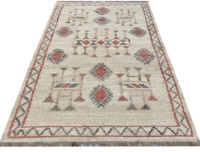 Tapis Kilim Géométrique 100% Jute Fait Main, Tissage Plat, Dos Réversible, Respectueux de l'Environnement, Personnalisable, 2000 g/m², Prix Fabricant, Pour la Maison