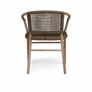 เก้าอี้ทานข้าวไม้สักทำมือ ทนทาน เฟอร์นิเจอร์ไม้เนื้อแข็ง สำหรับห้องรับประทานอาหาร คาเฟ่ โรงแรม ส่งออกอินโดนีเซีย - Product Image 4