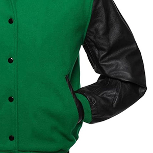 Wholesale Letterman College Baseball Wool Jaet for <b>Men</b> New Sl and College <b>Long</b> Sve Varsity Blanket Cool Style Winter Fabric - Product Image 4