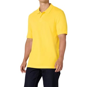 Polo à manches courtes pour homme, 100 % coton, tissu respirant à séchage rapide, évacuation de l'humidité, logo et couleurs personnalisés, coupe athlétique - Product Image 5