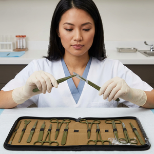 Kit de dissection manuel en acier, conception OEM de laboratoire avancée avec logo personnalisé - Product Image 6