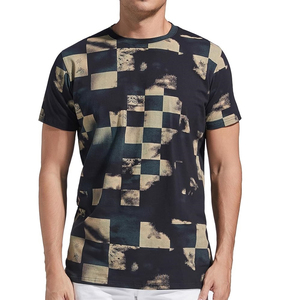 Custom Direct Short Sleeve New Arrival Men's Luxury Men's T Shirt Street Wear Comfortable O Neck Sublimation T-Shirt For Men - Product Image 1