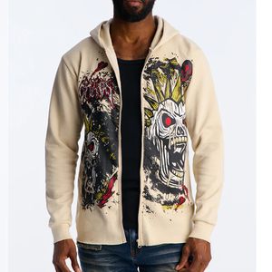 Vente en gros de sweat à capuche en molleton de coton de haute qualité pour hommes, streetwear, pour la salle de sport, sweat à capuche Spider - Product Image 3