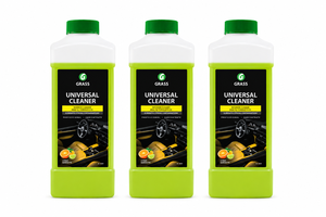 Limpiador Universal Profesional para Interiores de Auto GRASS, para Tela, Cuero, Plástico, Tablero, Tapicería, con Aroma Cítrico, Limpieza Rápida, 1L - Product Image 1