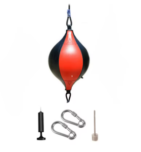 HAWK SPORTS INDUSTRIES HW-DEB-001 Balón de velocidad de doble extremo para boxeo, entrenador de reacción de PU, saco de boxeo con cuerda para suelo y techo, para gimnasio en casa - Product Image 6