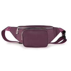 Sac banane unisexe en polyester imperméable avec fermeture éclair, idéal pour la randonnée en extérieur – Vente en gros usine - Product Image 6