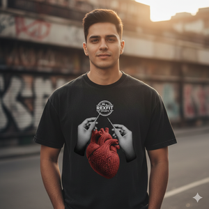Camisetas Personalizadas al por Mayor, Nuevas, con Impresión de Logotipo de Alta Densidad, Producción Rápida, Cuello Redondo, Corte Holgado para Hombre - Product Image 5