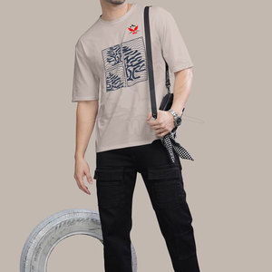 Camiseta Gráfica Oversize para Hombre, Tejido Transpirable, Nuevo Estilo 2026, Diseño de Logotipo Personalizado, Superventas, Mejor Precio - Product Image 5