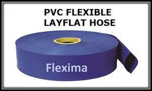 2'' Blue 100 Meters Flexible Water Delivery PVC <b>Layflat</b> <b>Hose</b> Water Discharge Plastic Pipe Good Weather Resistant - Product Image 6