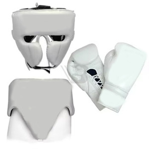Set de Entrenamiento de Boxeo, Guantes, Protector de Cabeza, Protector Inguinal, Equipo de Sparring, MMA, Kickboxing, Muay Thai - Product Image 4