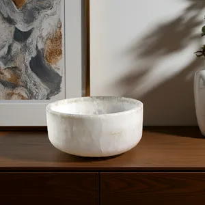 ชามออนิกซ์แกะสลักลายด้วยมือ ชามออนิกซ์ขอบดิบ ชามออนิกซ์ทรงอิสระ ชามออนิกซ์ขอบธรรมชาติ ชามออนิกซ์ขัดเงา ราคาขายส่ง - Product Image 1