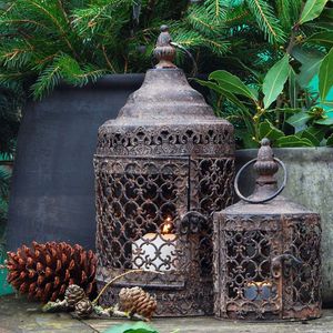 Farol de Metal Decorativo Personalizado para Interiores y Exteriores, Faroles de Piso Modernos, Farol Decorativo Hecho a Mano, Decoración para Eventos - Product Image 6