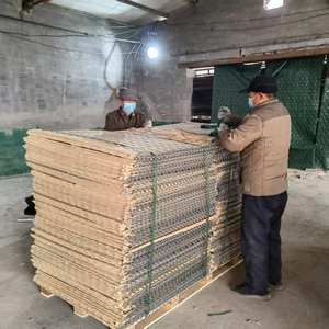 Dây sắt mạ kẽm có thể gập lại hàn <span class=keywords><strong>gabion</strong></span> bastions lỗ vuông lũ rào cản phòng thủ cát Túi Tường Lồng - Product Image 5