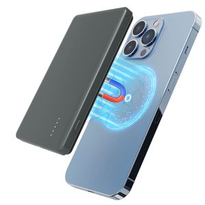 Caricabatterie Wireless 2-in-1 da 5000mAh per MagSafe, Caricatore Magnetico Rapido PD20W Portatile per Dispositivi iOS (iPhone 15 14 13 12) - Product Image 5