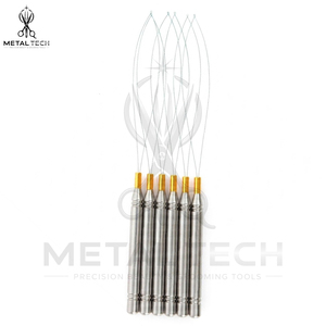 Juego de herramientas de acero inoxidable para peluquería: aguja de extensión de cabello, microanillo y herramienta para tirar de cabello, precio mayorista - Product Image 2