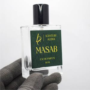 Etiquetas de Perfume Metálicas Doradas Personalizadas de Lujo, Resistentes al Agua, con Relieve Mate, Protección UV, Impresión de Etiquetas de Embalaje Premium - Product Image 1