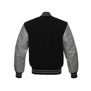 Chaqueta Varsity para Hombre con Diseño de Letras y Logotipo Personalizado, Múltiples Tallas para un Estilo Urbano - Product Image 2