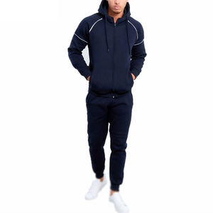 Conjunto Deportivo para Hombre, 2026, Gran Venta, Bordado, Transpirable, 100% Algodón, Sudadera con Capucha, Pantalones Jogger, Ropa de Gimnasio, Otoño Invierno, Casual - Product Image 4