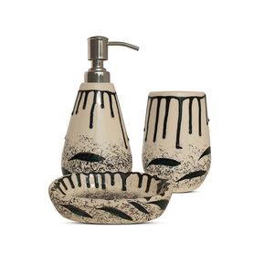 Ensemble de salle de bain en céramique HOMEJOY2000 DSP34 - Product Image 1