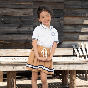 Colección Otoño Invierno Hebe, Blusa Tipo Polo Bordada con Diseño Lindo para Niñas, Ropa Infantil - Camisa Hebe - Product Image 2